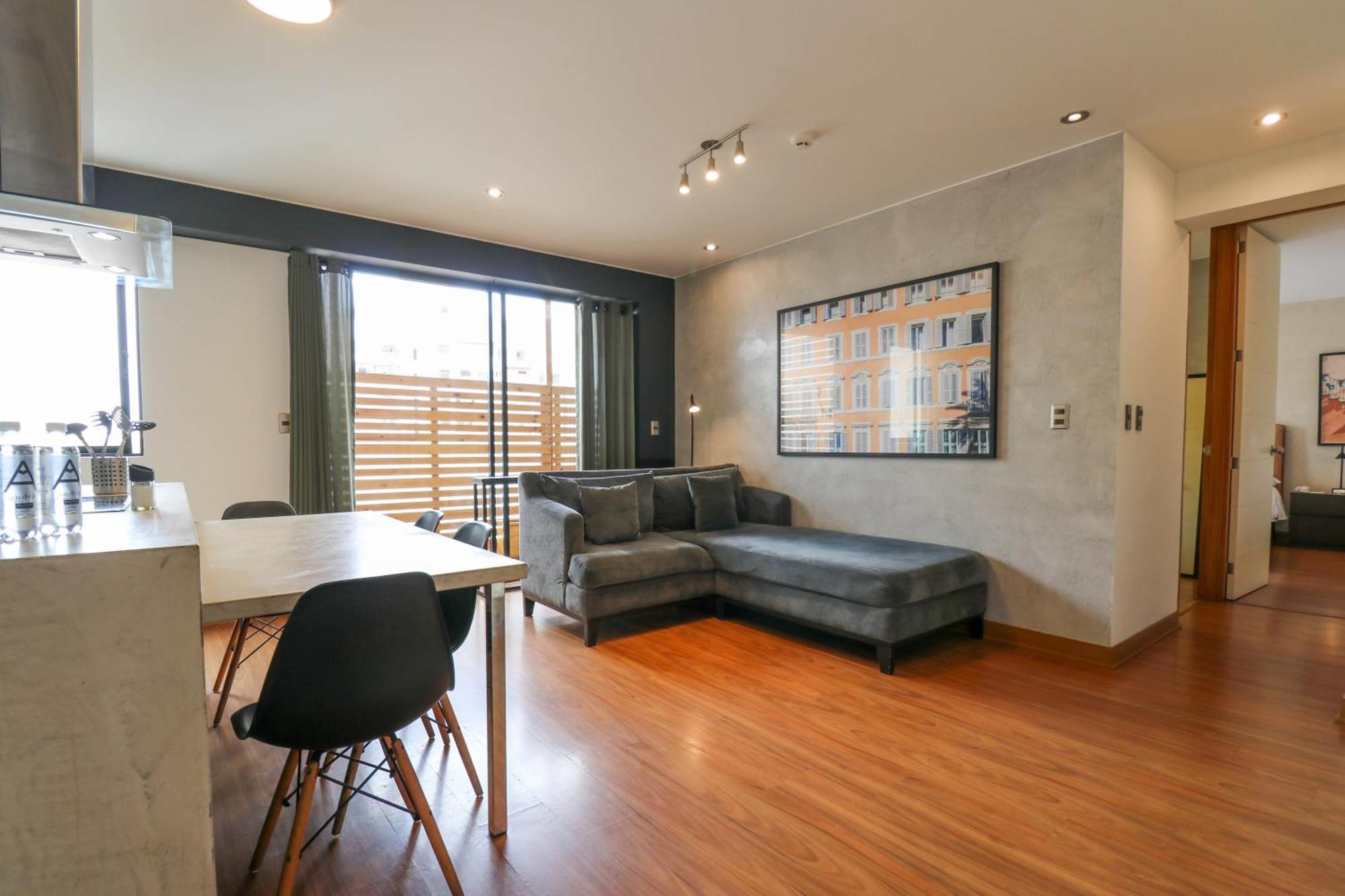 Апартаменты Astonishing 2Br At Malecon Лима Экстерьер фото